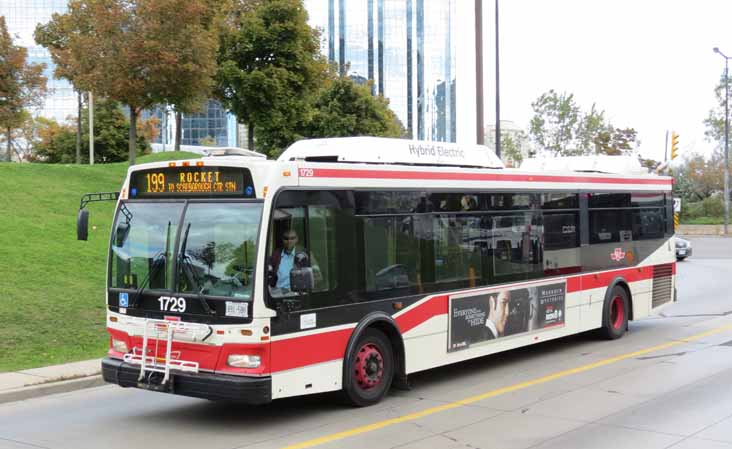 Toronto Transit Commission Orion VII 1729